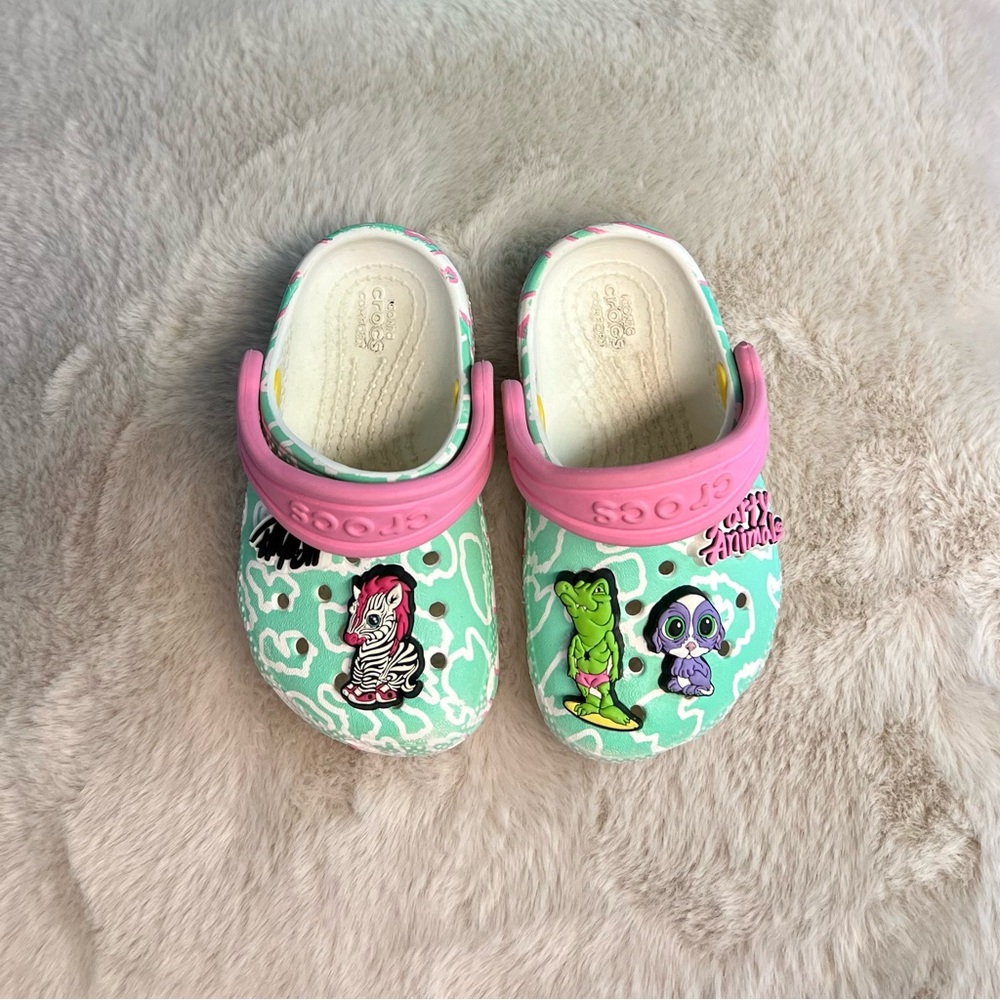 Crocs Kids Limited Edition Party Animal Clog